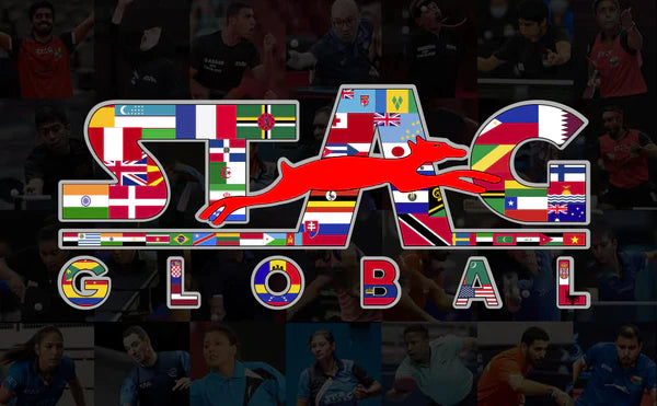STAG GLOBAL Active 19 Table Tennis Table (2025 Model) With 2 Racket, 6 Balls, Clamp Net, 1 Cover