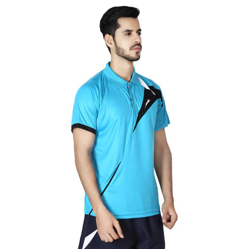 Sharp T-Shirts Aqua Blue | Stag Global