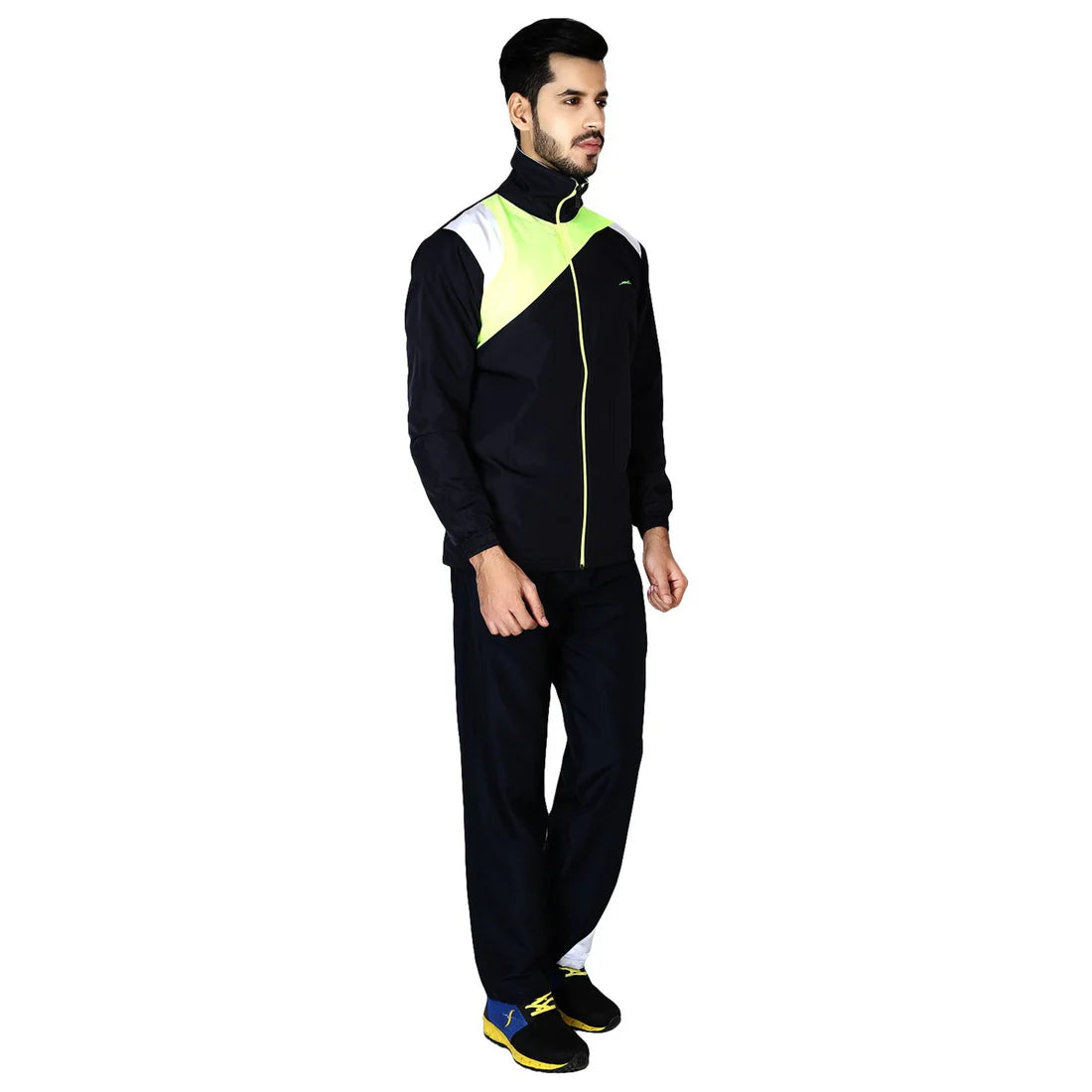 STAG Men's Tracksuit (Model : Platinum/ Navy Blue) | STAG GLOBAL