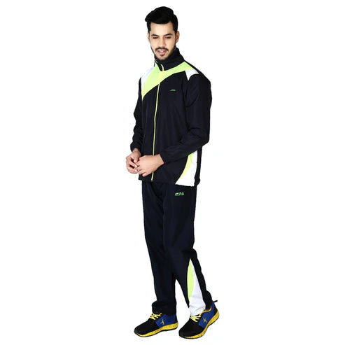 STAG Men's Tracksuit (Model : Platinum/ Navy Blue) | STAG GLOBAL