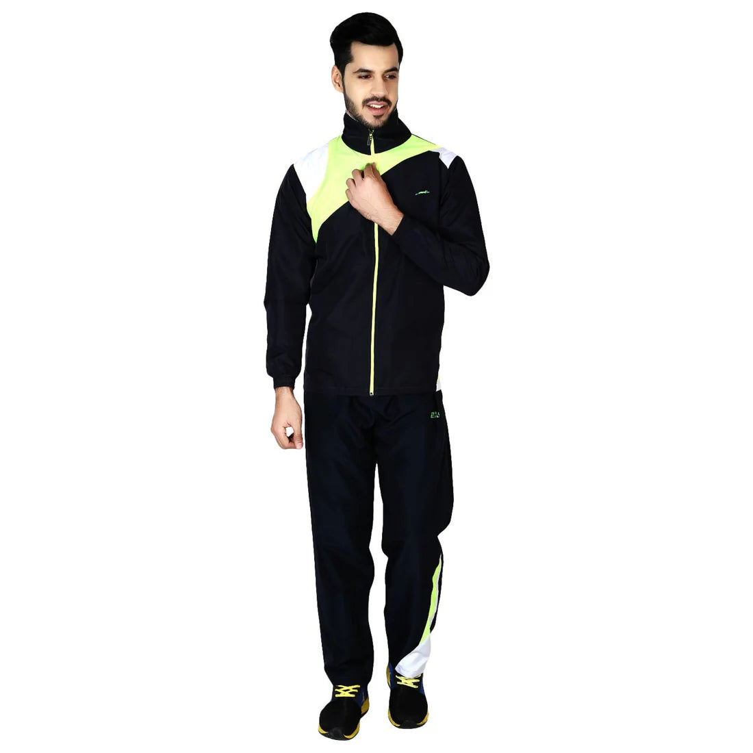 STAG Men's Tracksuit (Model : Platinum/ Navy Blue) | STAG GLOBAL