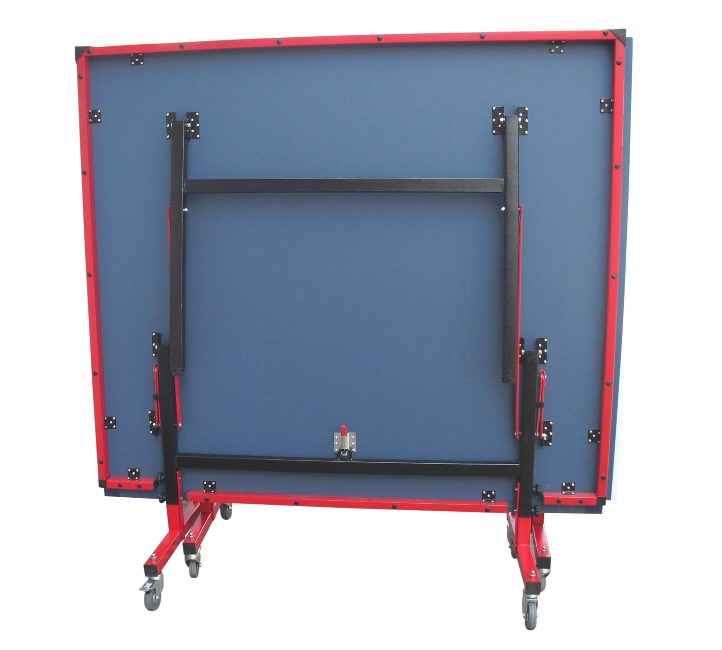 STAG GLOBAL Championship Roll-On TT Table – 22mm Top Thickness with 2 TT Rackets, 6 Balls, 1 Table Cover & Clamp Net