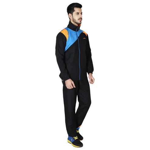 STAG Men's Tracksuit (Model : Platinum Black Orange) | Stag Global