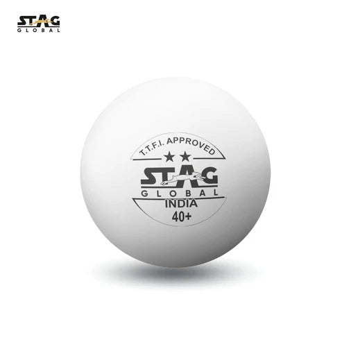 2 Star Plastic Table Tennis Ball White Available Pack Of 12 ,30, 72, 90 | Stag Global