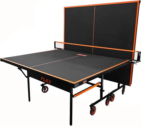 STAG GLOBAL Flex Series TT Table | Thickness 16 mm with 2 TT Rackets, 6 Balls, 1 Table Cover & Clamp Net
