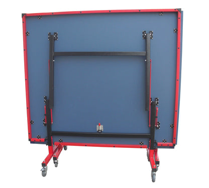 STAG GLOBAL Championship Roll-On TT Table – 22mm Top Thickness with 2 TT Rackets, 6 Balls, 1 Table Cover & Clamp Net