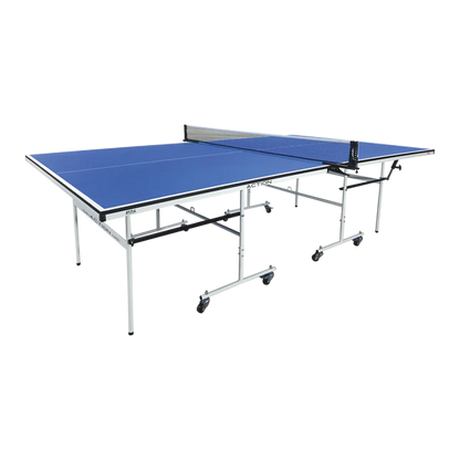 STAG GLOBAL Action Table Tennis Table Blue Top ,Thickness 16 mm with 1 Table Cover, 2 TT Rackets, 6 Balls, 1 Clamp Net